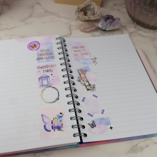 STAR FRAMES - FOILED STICKER SHEET