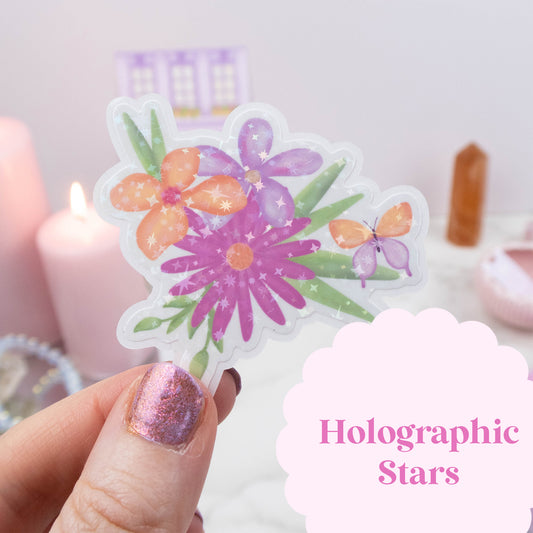 FLOWERS - SINGLE STICKER