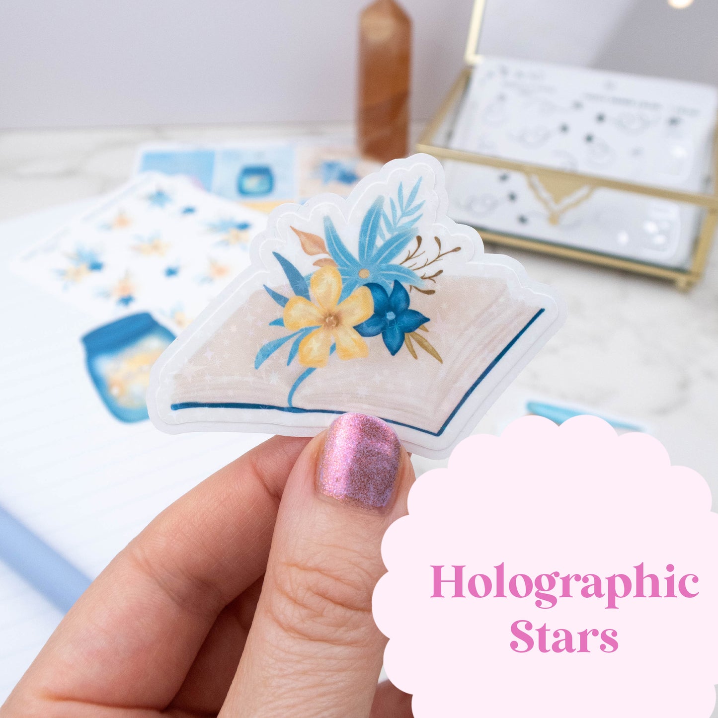 NEW PAGES BOOK - SINGLE STICKER