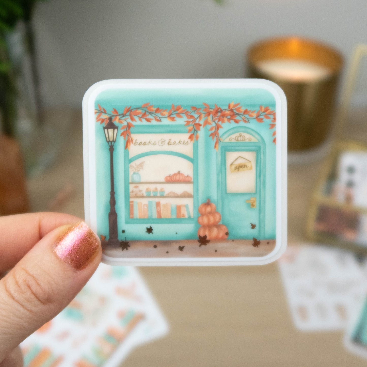 AUTUMN BAKERY - ROSE GOLD EDITION - SINGLE STICKER