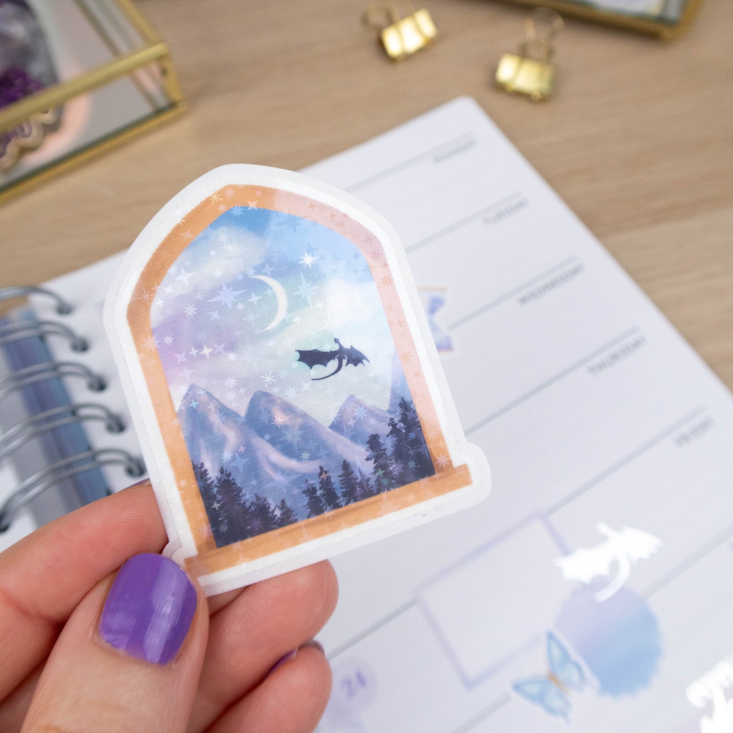 WINDOW TO A NEW WORLD - SINGLE STICKER