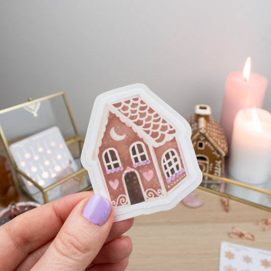 GINGERBREAD HOUSE - SINGLE STICKER