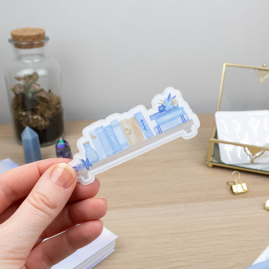 BLUE MOON BOOKSHELF - SINGLE STICKER