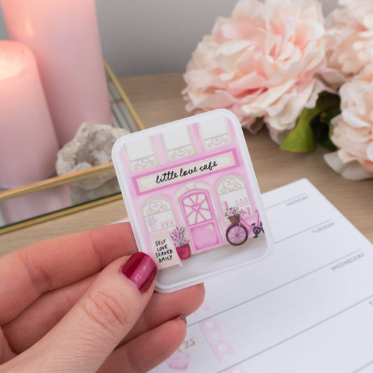 LITTLE LOVE CAFE - SINGLE STICKER