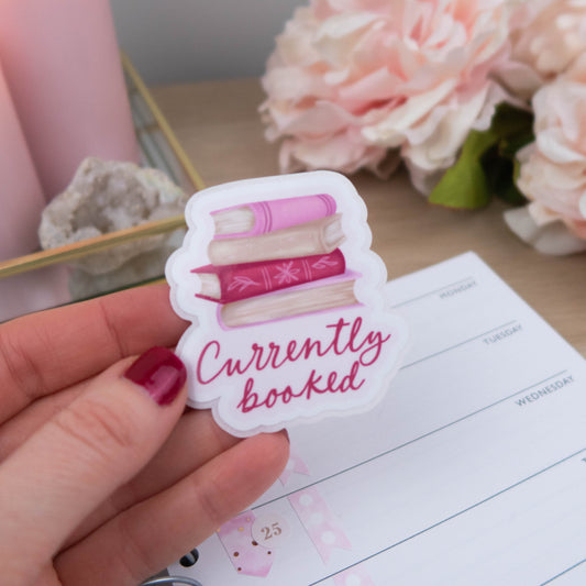 CURRENTLY BOOKED - SINGLE STICKER