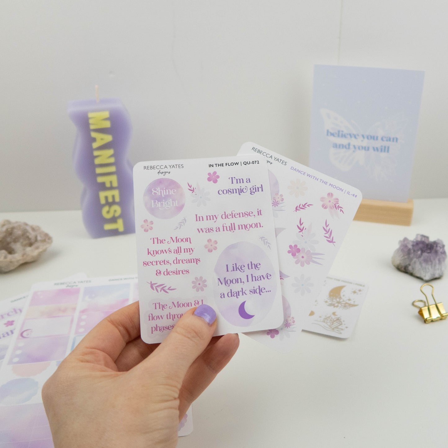 IN THE FLOW - QUOTES STICKER SHEET