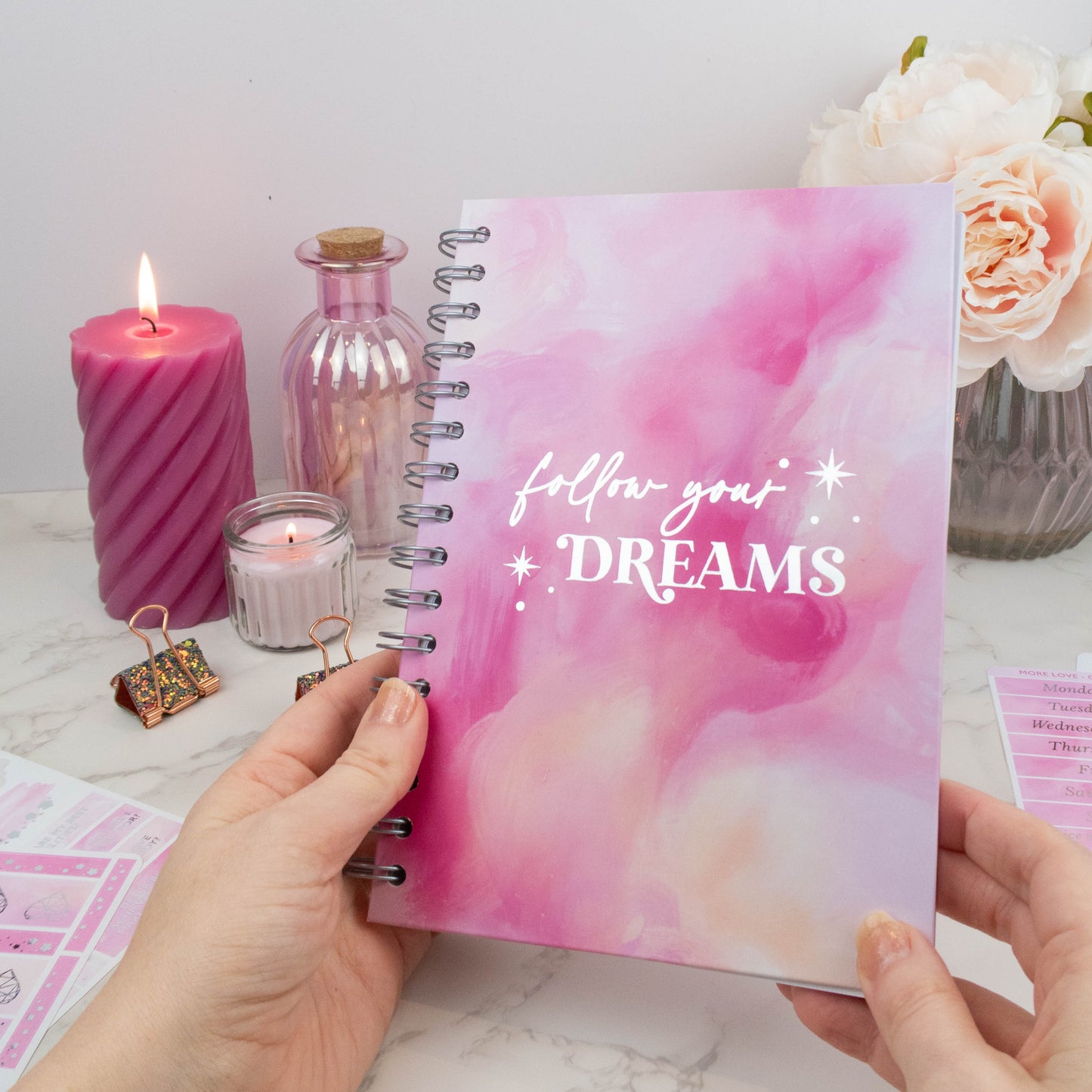 FOLLOW YOUR DREAMS - LUXE PERSONALISED JOURNAL