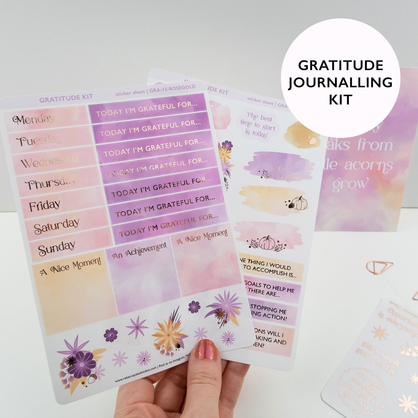MIGHTY OAKS - GRATITUDE KIT