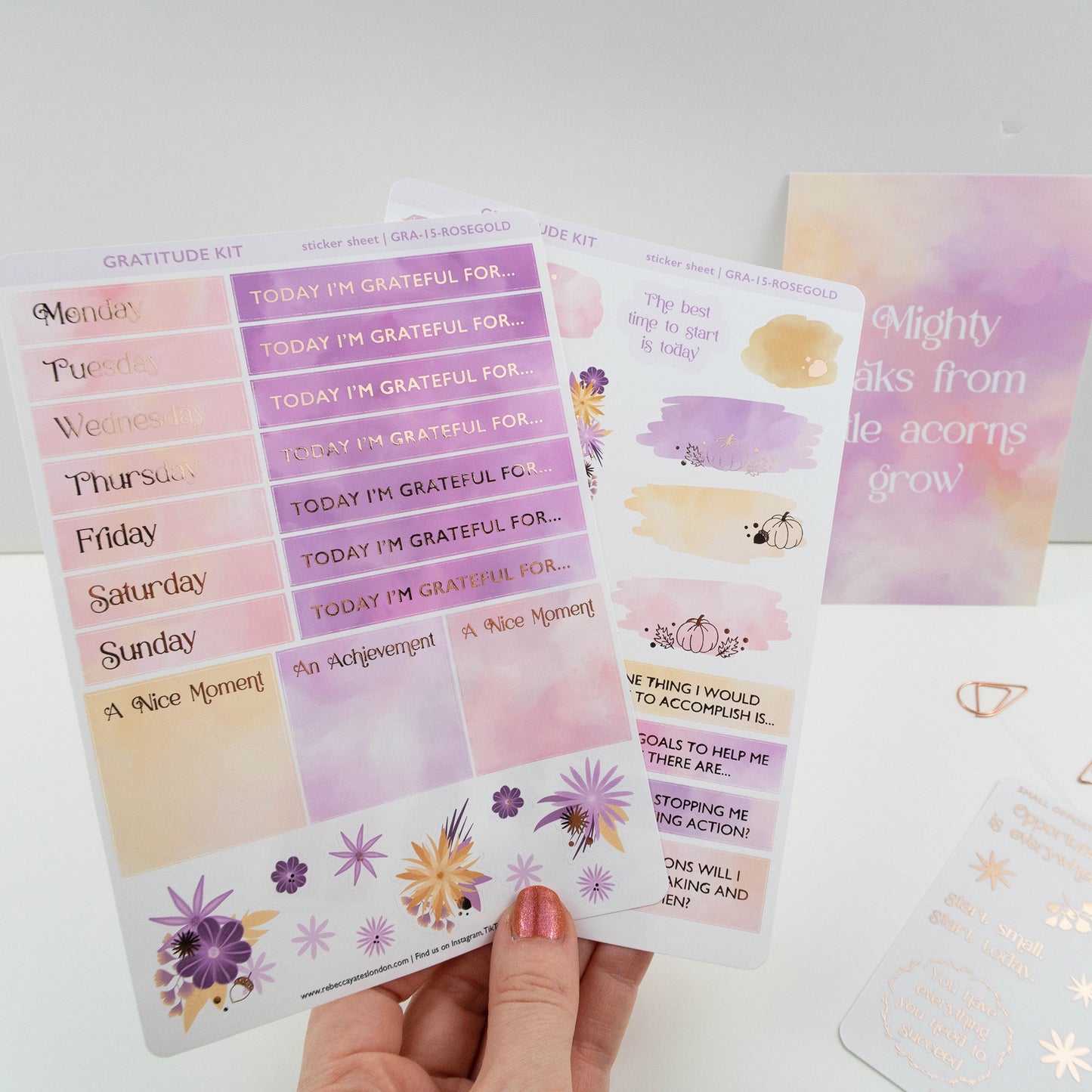 MIGHTY OAKS - GRATITUDE KIT