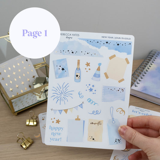 HAPPY NEW YEAR - JOURNAL KIT