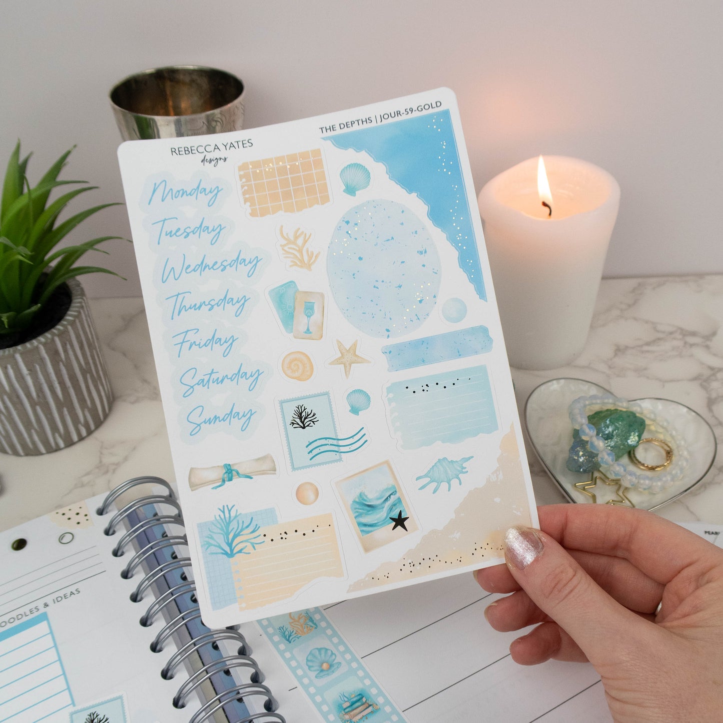 THE DEPTHS - JOURNAL KIT