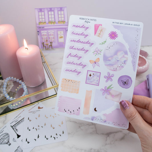 UP IN THE SKY - BIG CREATIVE STICKER BUNDLE - Rebecca Yates
