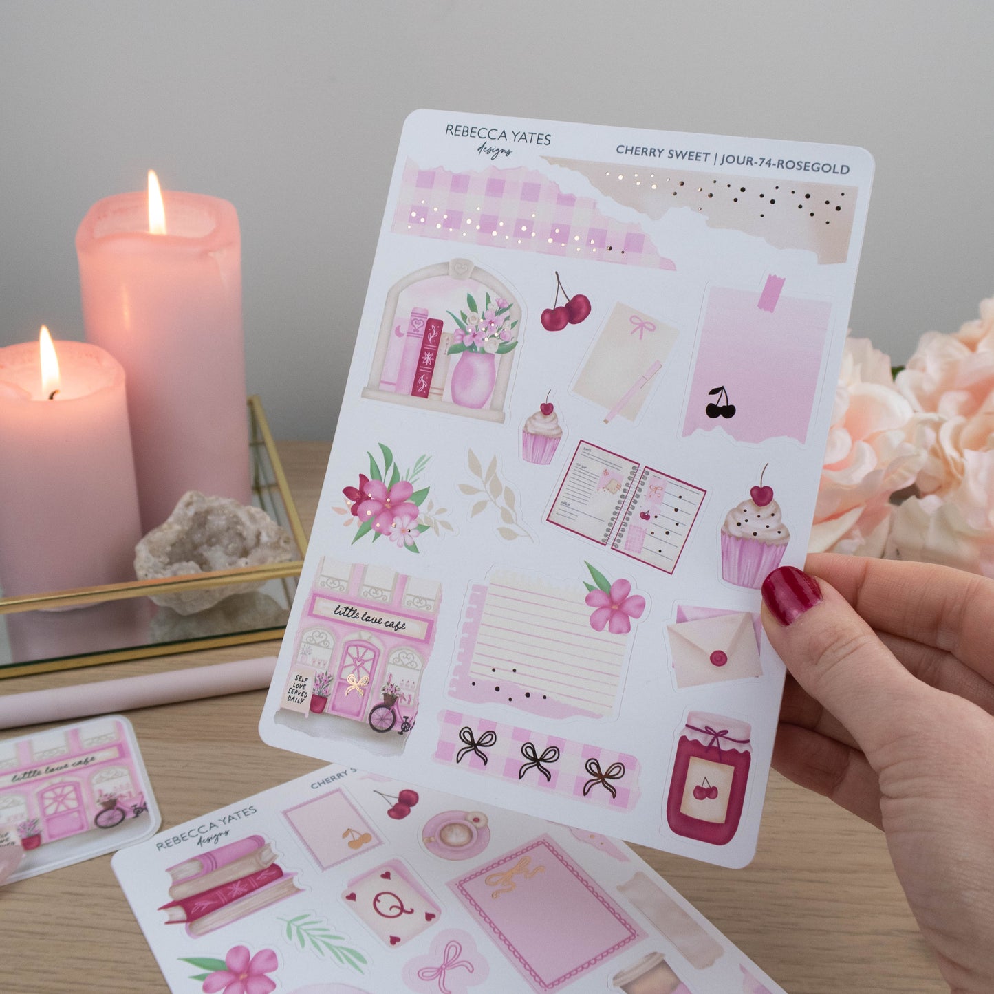 CHERRY SWEET - JOURNAL KIT - Rebecca Yates