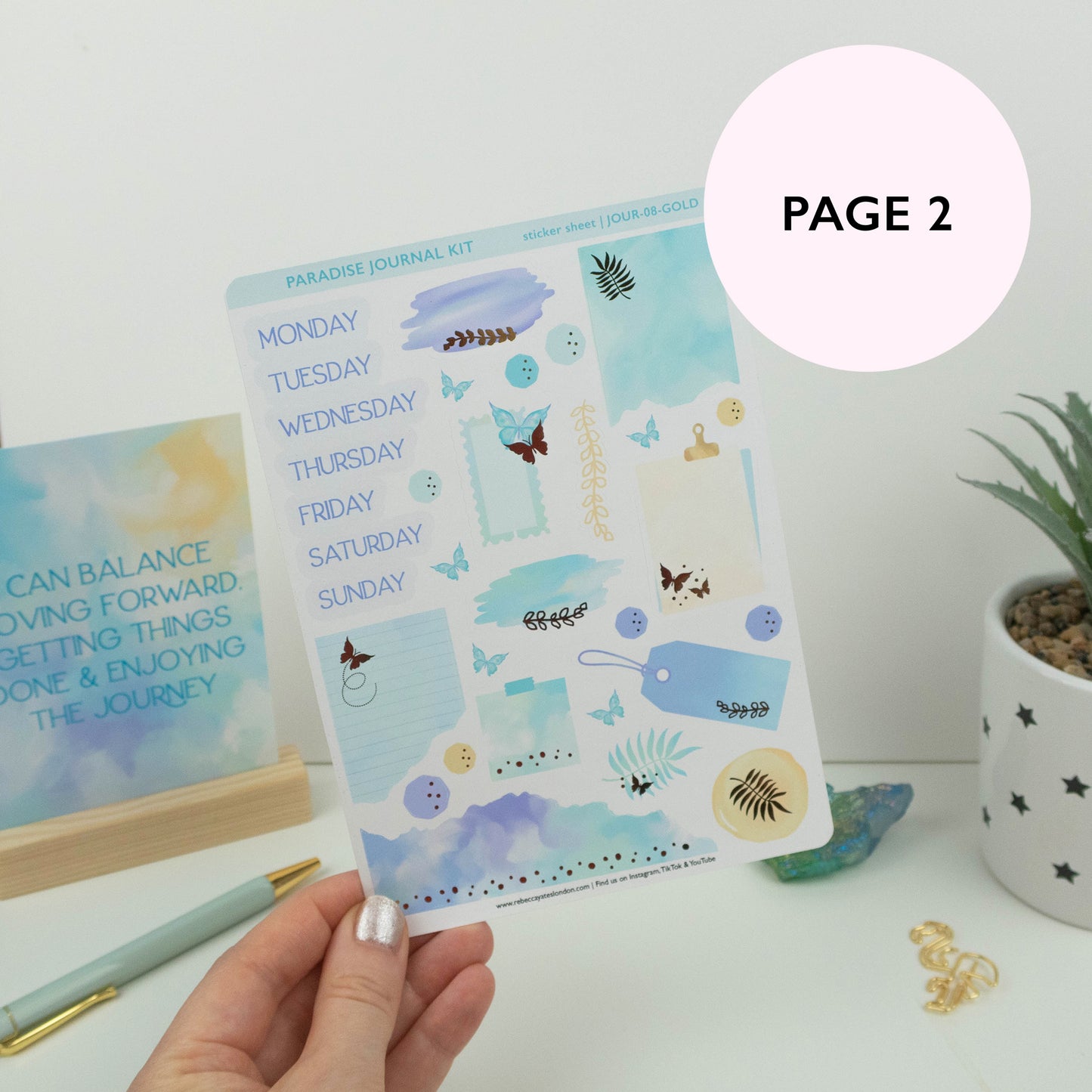 PARADISE - JOURNAL KIT