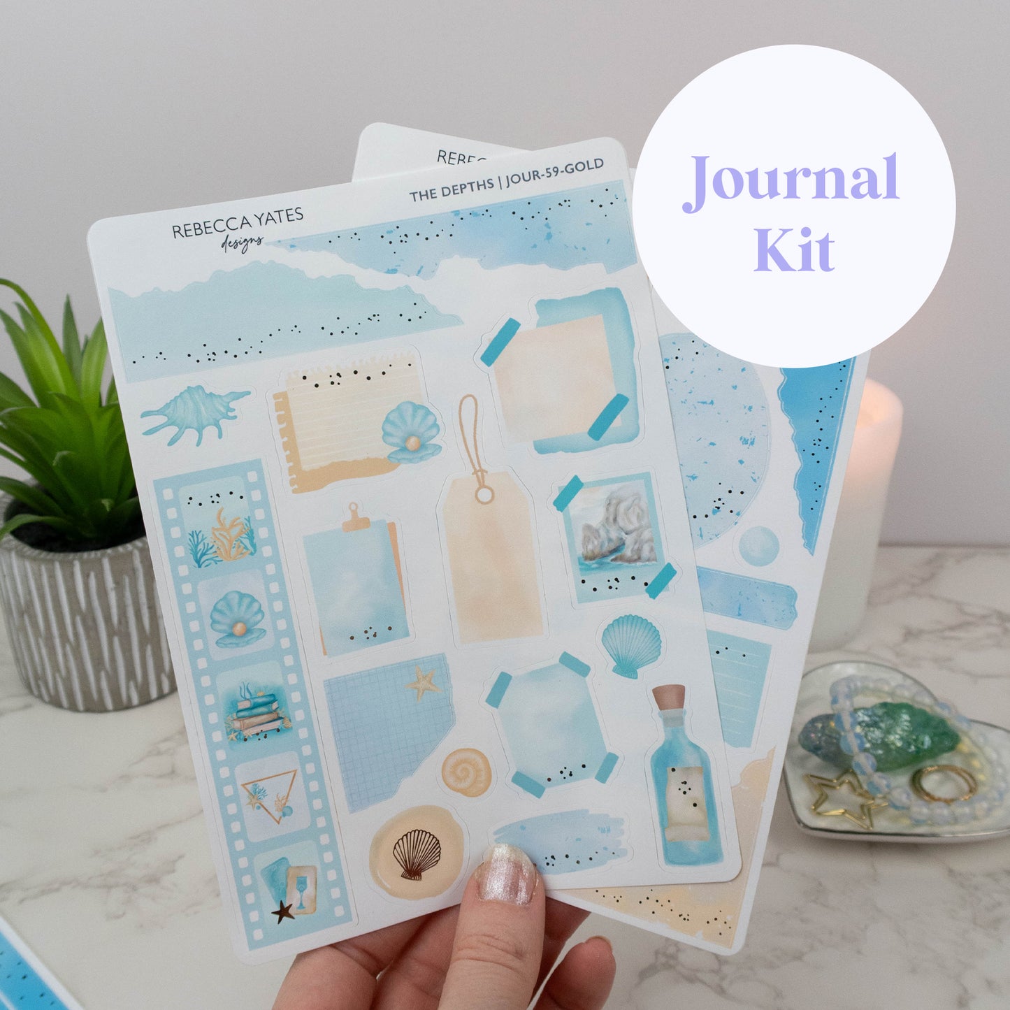 THE DEPTHS - JOURNAL KIT