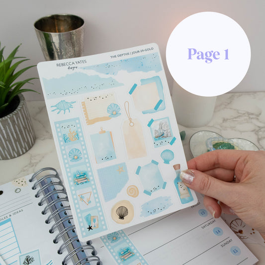 THE DEPTHS - JOURNAL KIT