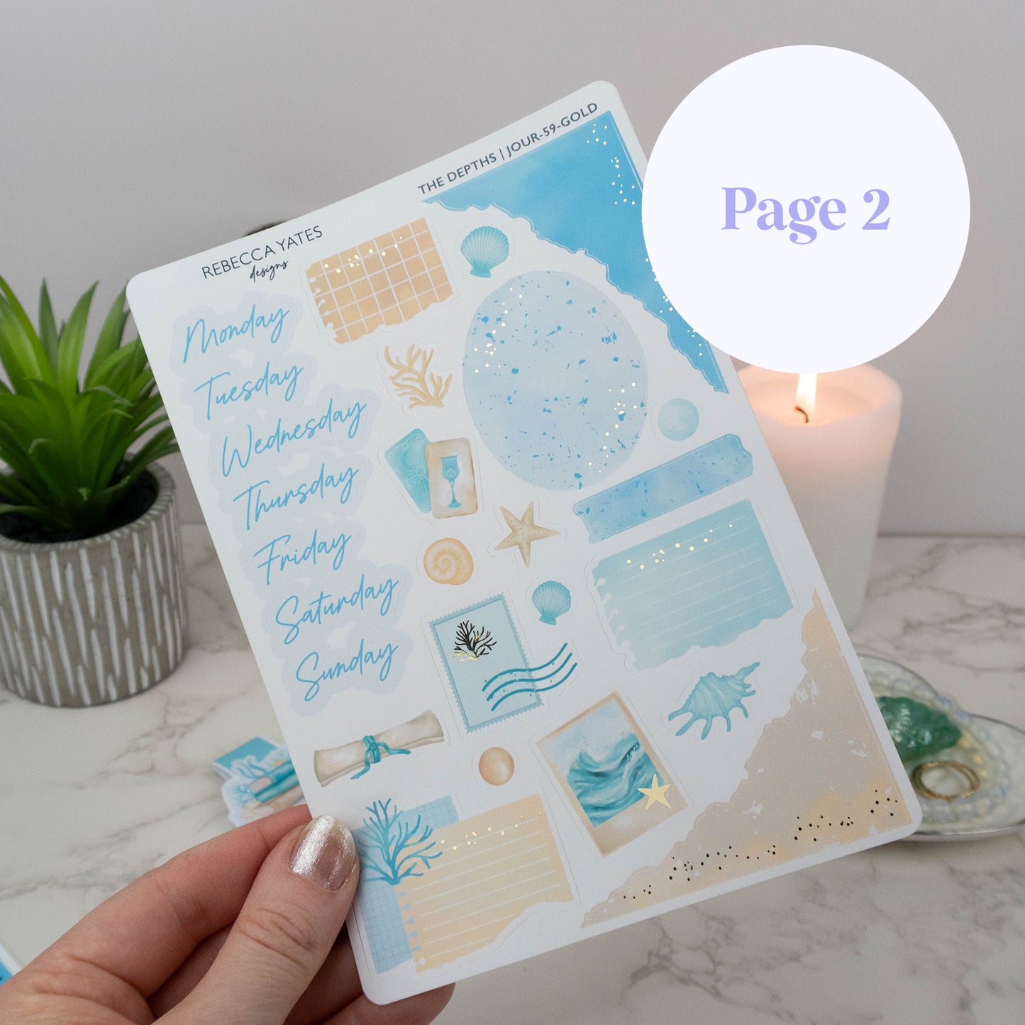 THE DEPTHS - JOURNAL KIT