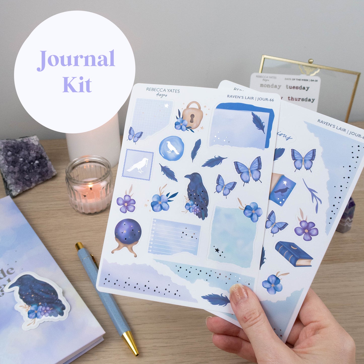 RAVEN'S LAIR - JOURNAL KIT