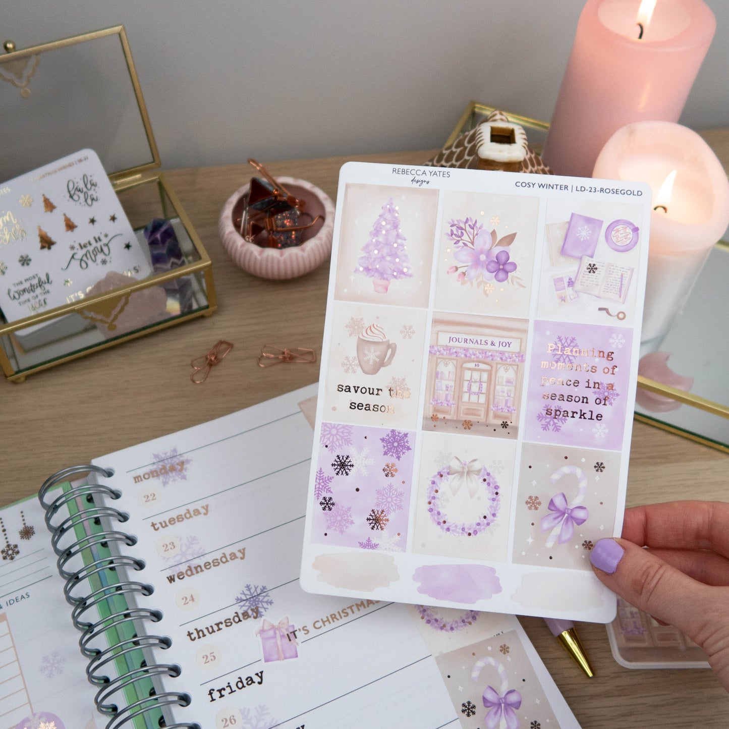 COSY WINTER PLANNING - FULL BOXES