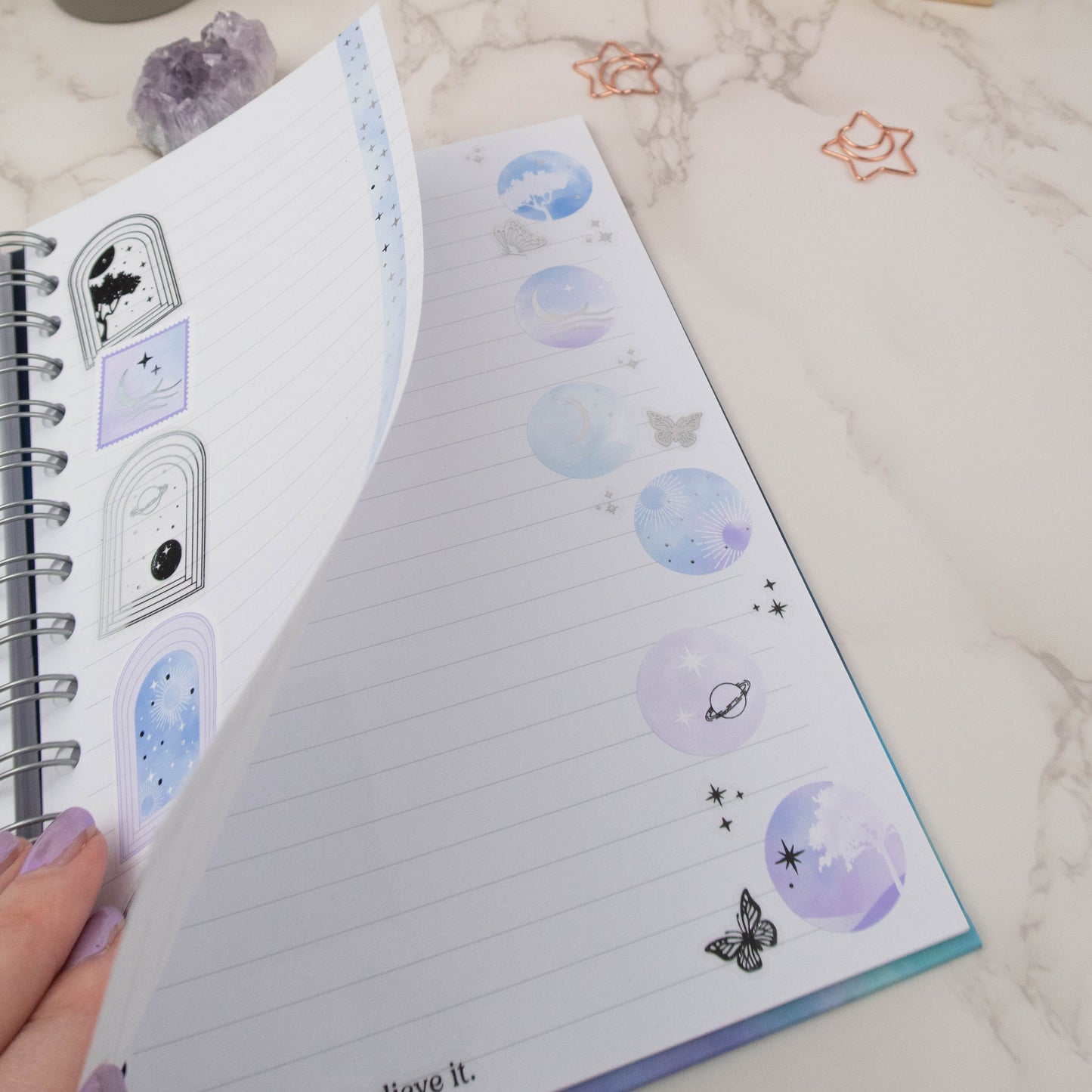 POWER IS WITHIN YOU - FOILED PLANNER STICKER SHEET