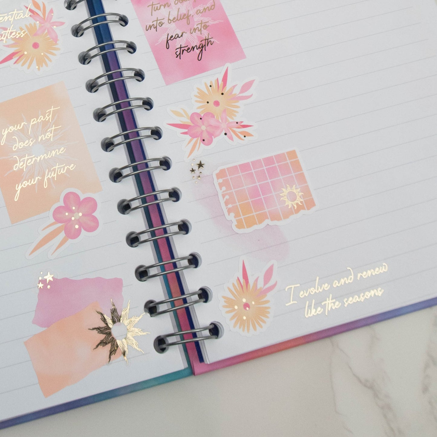 UNSTOPPABLE - FOILED PLANNER STICKERS