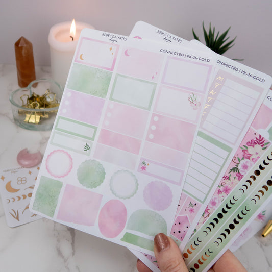 CONNECTED - BIG STICKER BUNDLE - Rebecca Yates