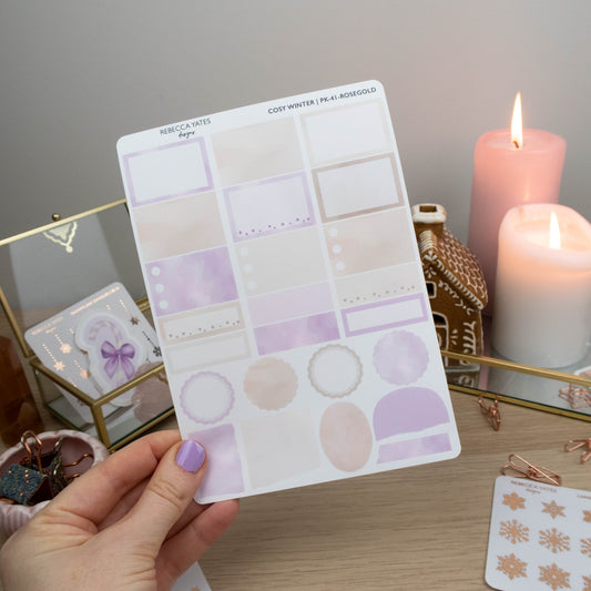 COSY WINTER - CLASSIC PLANNING KIT