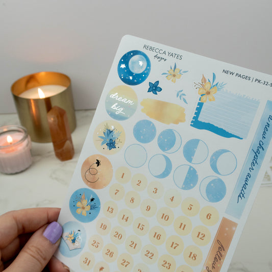 NEW PAGES- CLASSIC PLANNING KIT - Rebecca Yates
