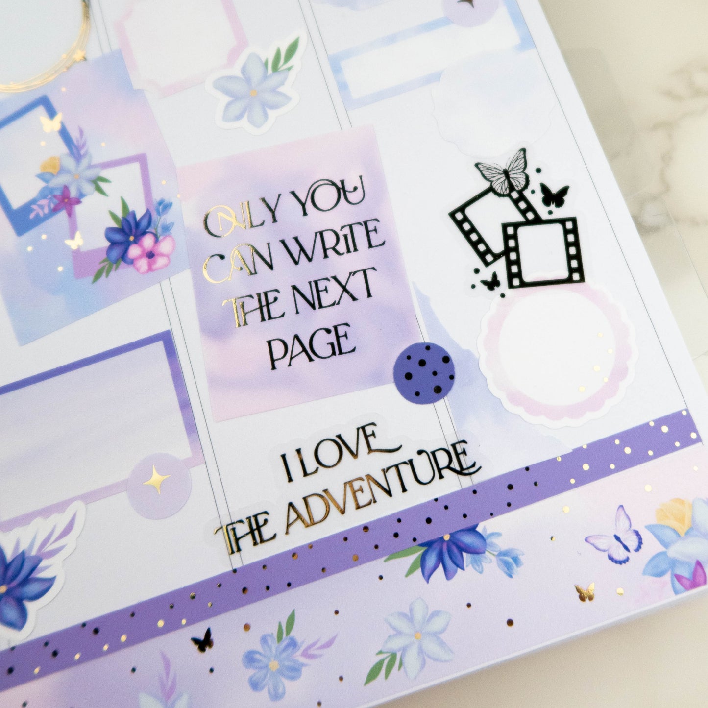 DREAMS ARE MAGIC - FOILED PLANNER STICKERS