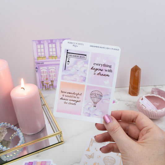 DREAMERS BLVD - STICKER SHEET