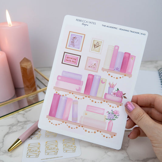 THE ACADEMIC'S BOOKCASE - READING TRACKER