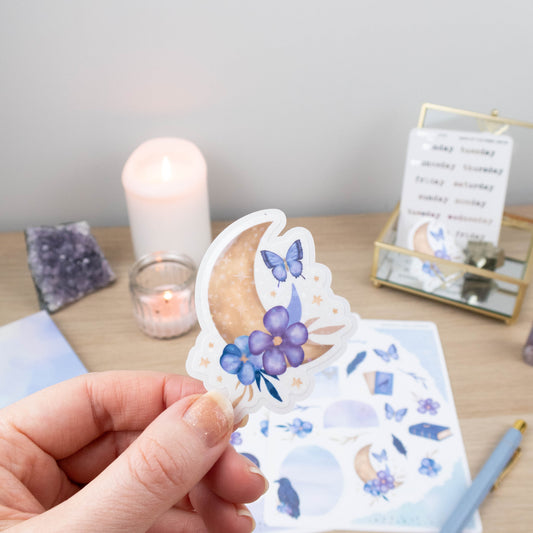 GOLDEN MOON - SINGLE STICKER