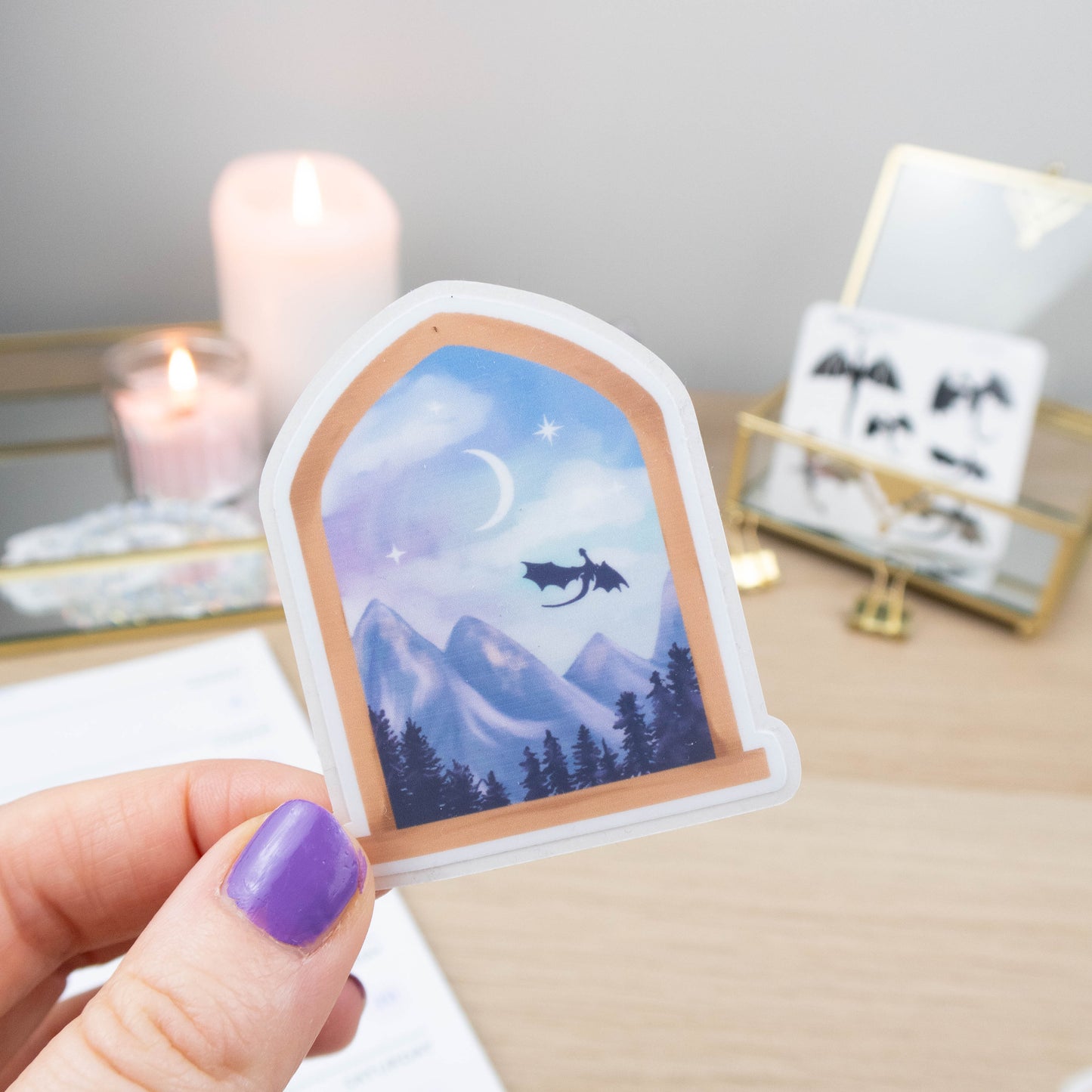WINDOW TO A NEW WORLD - SINGLE STICKER