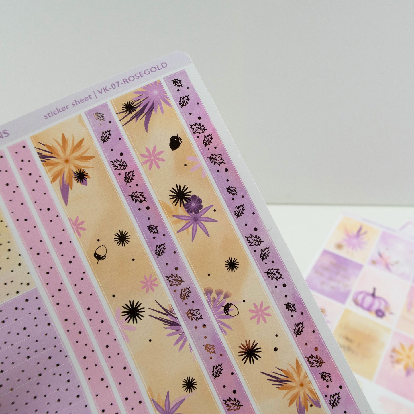 MIGHTY ACORNS - VERTICAL PLANNER WEEKLY KIT