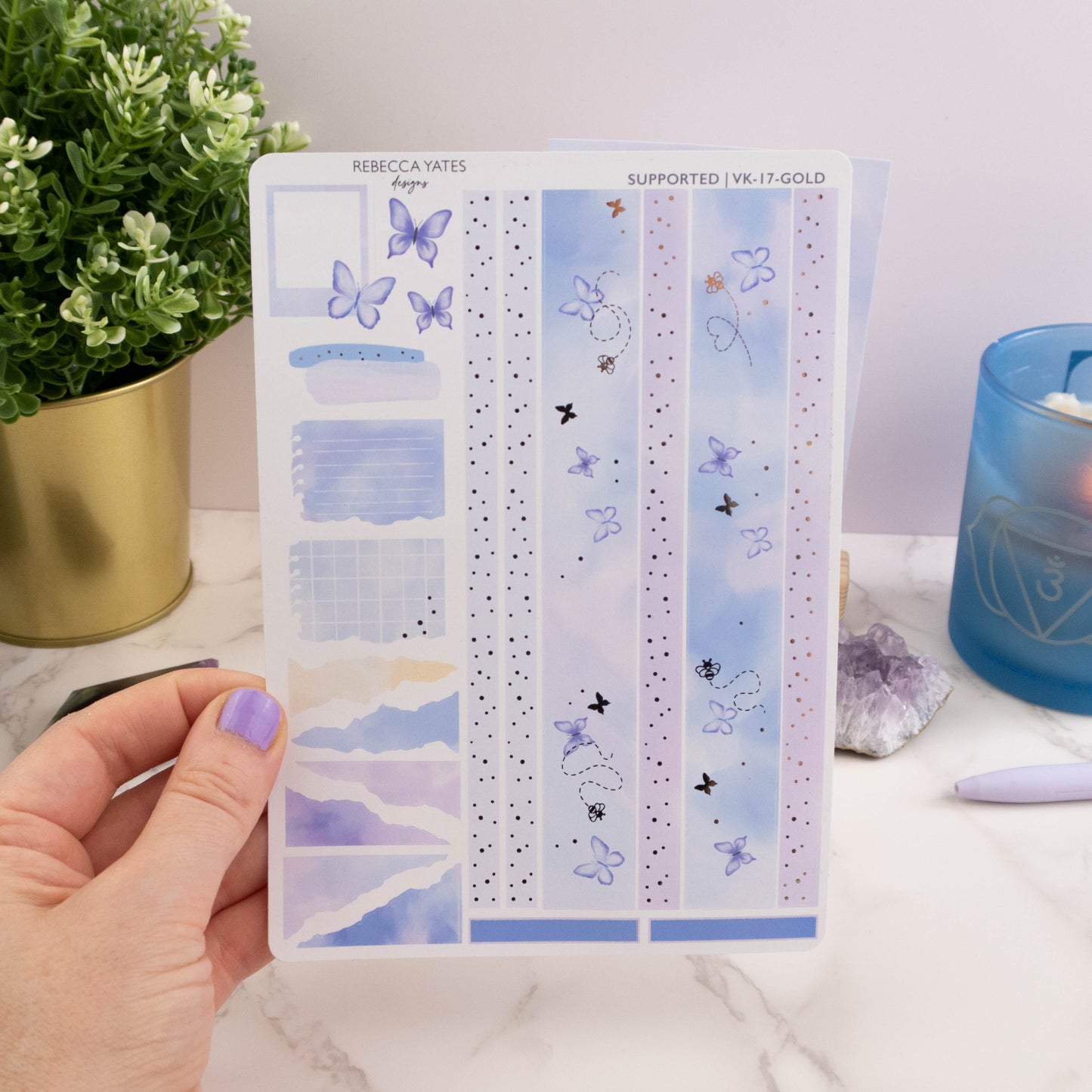 SUPPORTED - VERTICAL PLANNER WEEKLY KIT