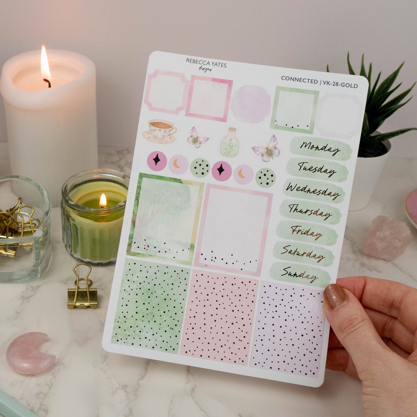 CONNECTED - VERTICAL PLANNER WEEKLY KIT