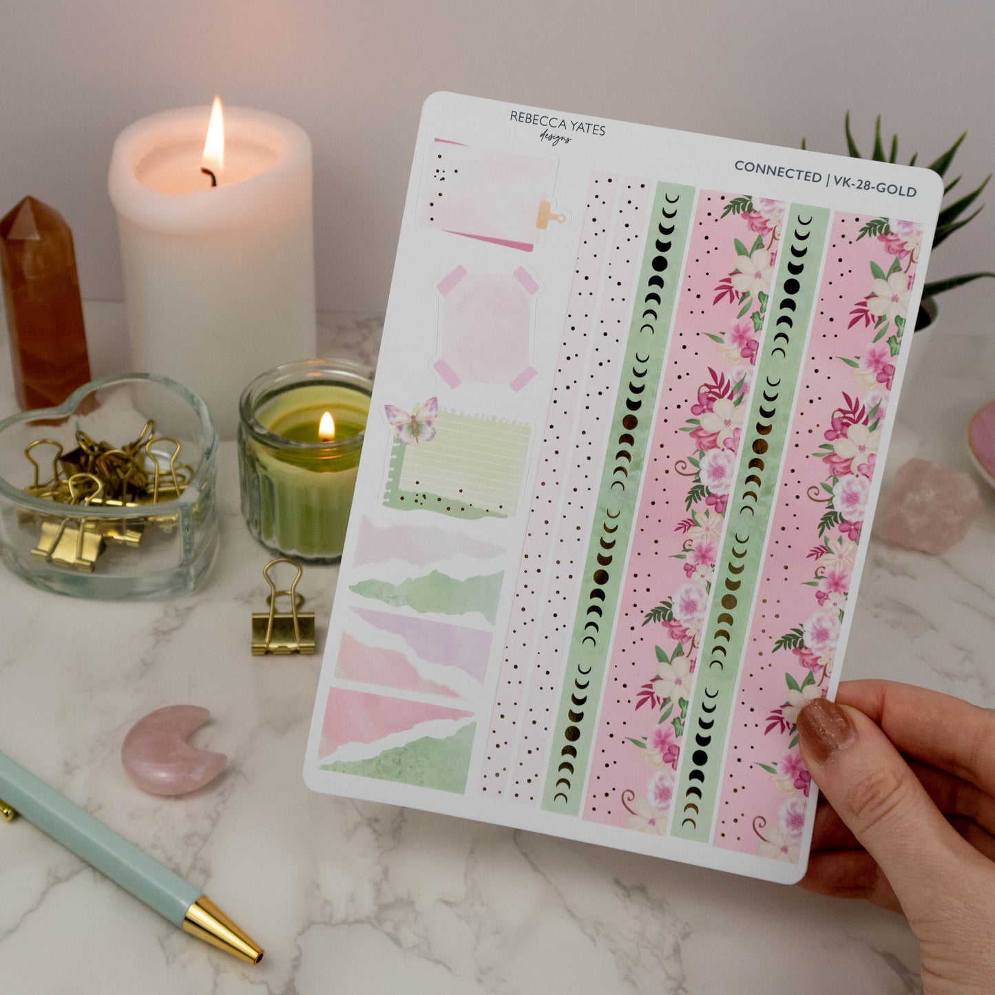 CONNECTED - VERTICAL PLANNER WEEKLY KIT