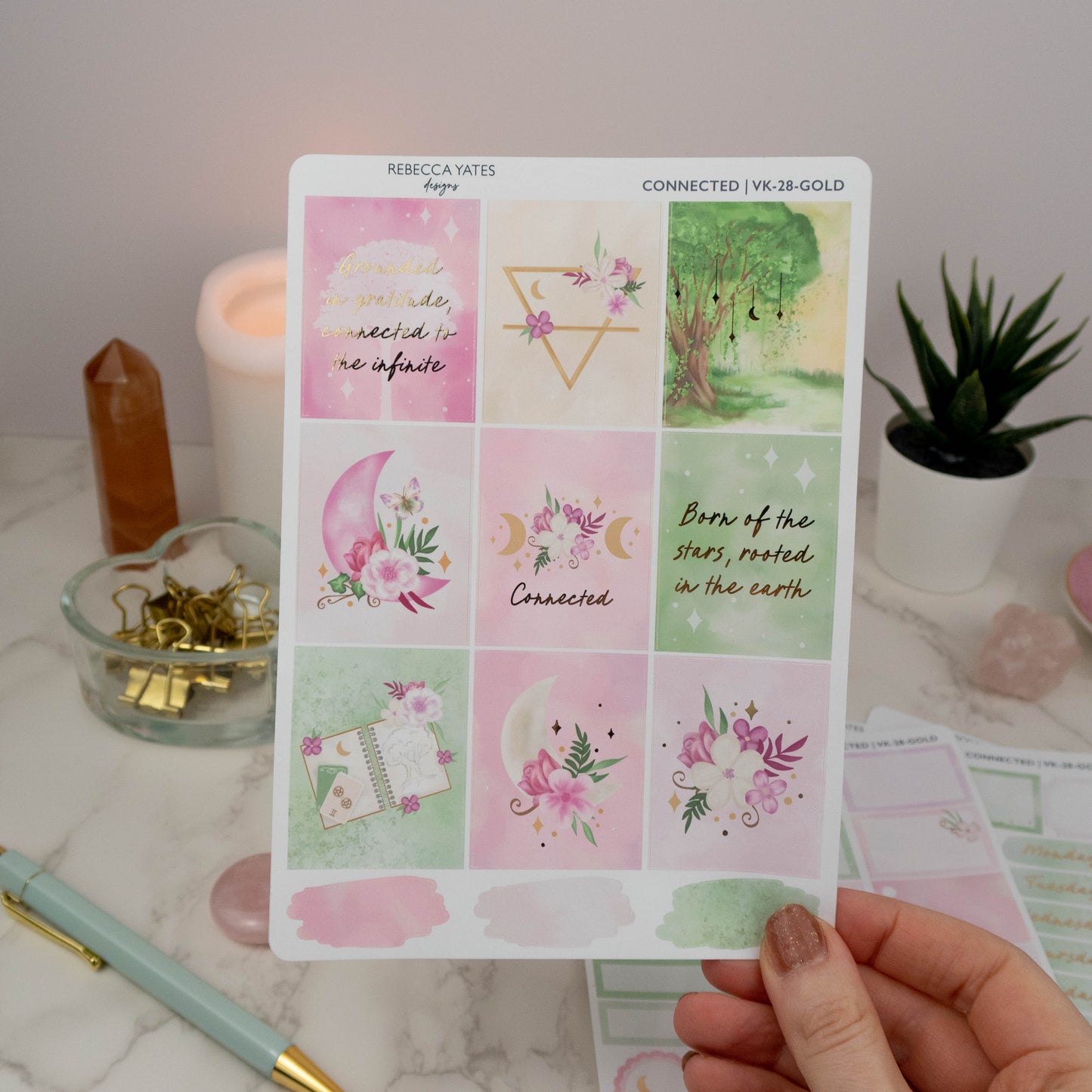 CONNECTED - VERTICAL PLANNER WEEKLY KIT