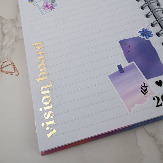 2026 VISION BOARD STICKER SHEET (MODERN)
