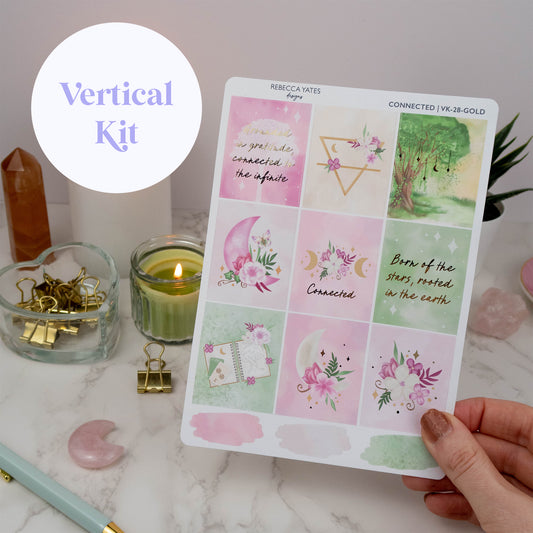 CONNECTED - VERTICAL PLANNER WEEKLY KIT