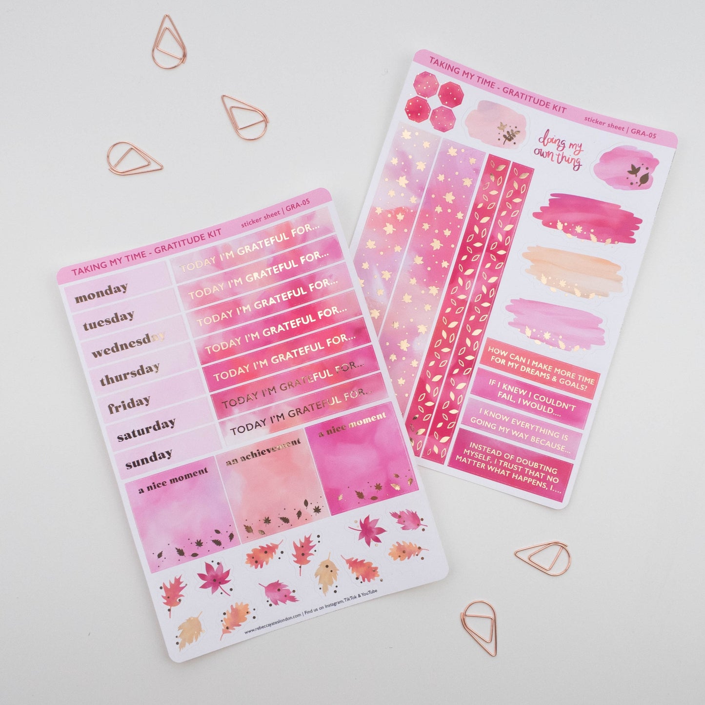 TAKING MY TIME GRATITUDE KIT