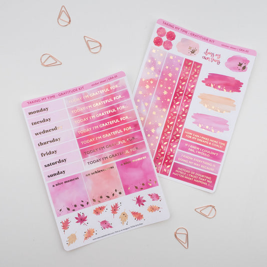 TAKING MY TIME GRATITUDE KIT - Rebecca Yates