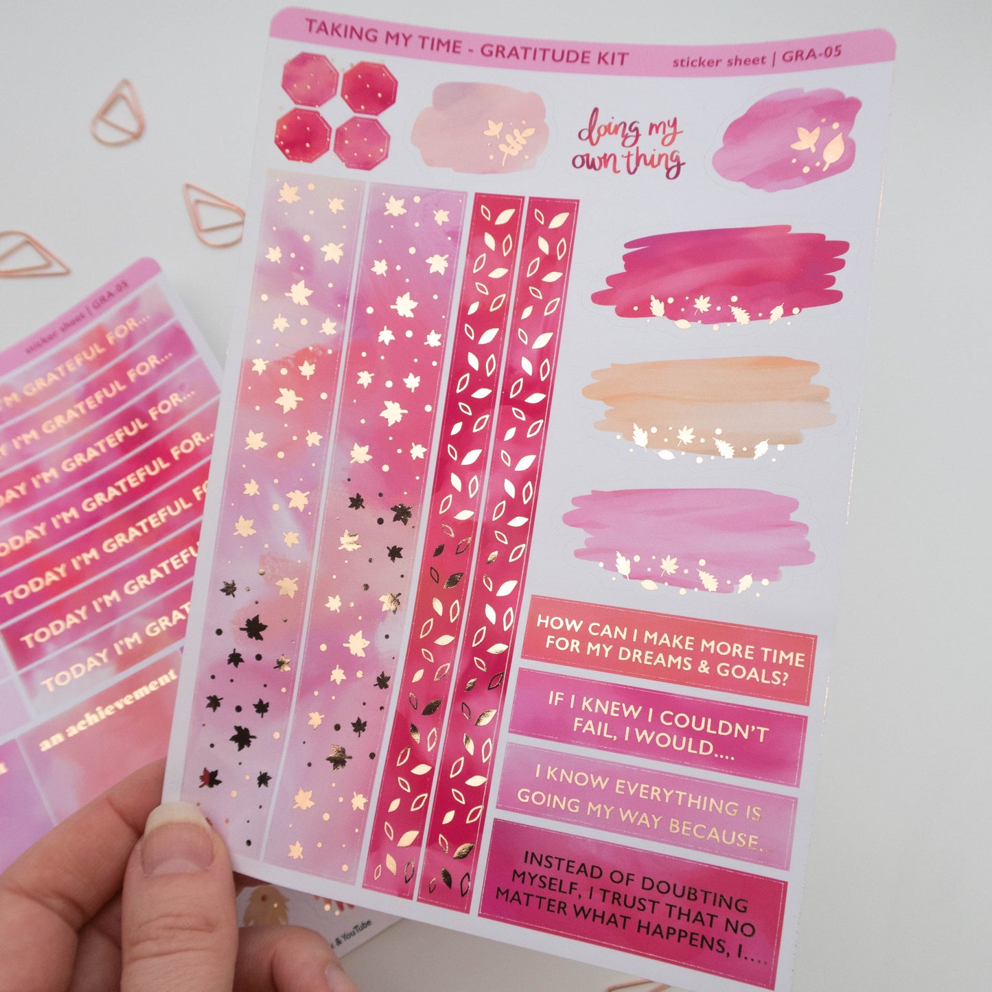 TAKING MY TIME GRATITUDE KIT