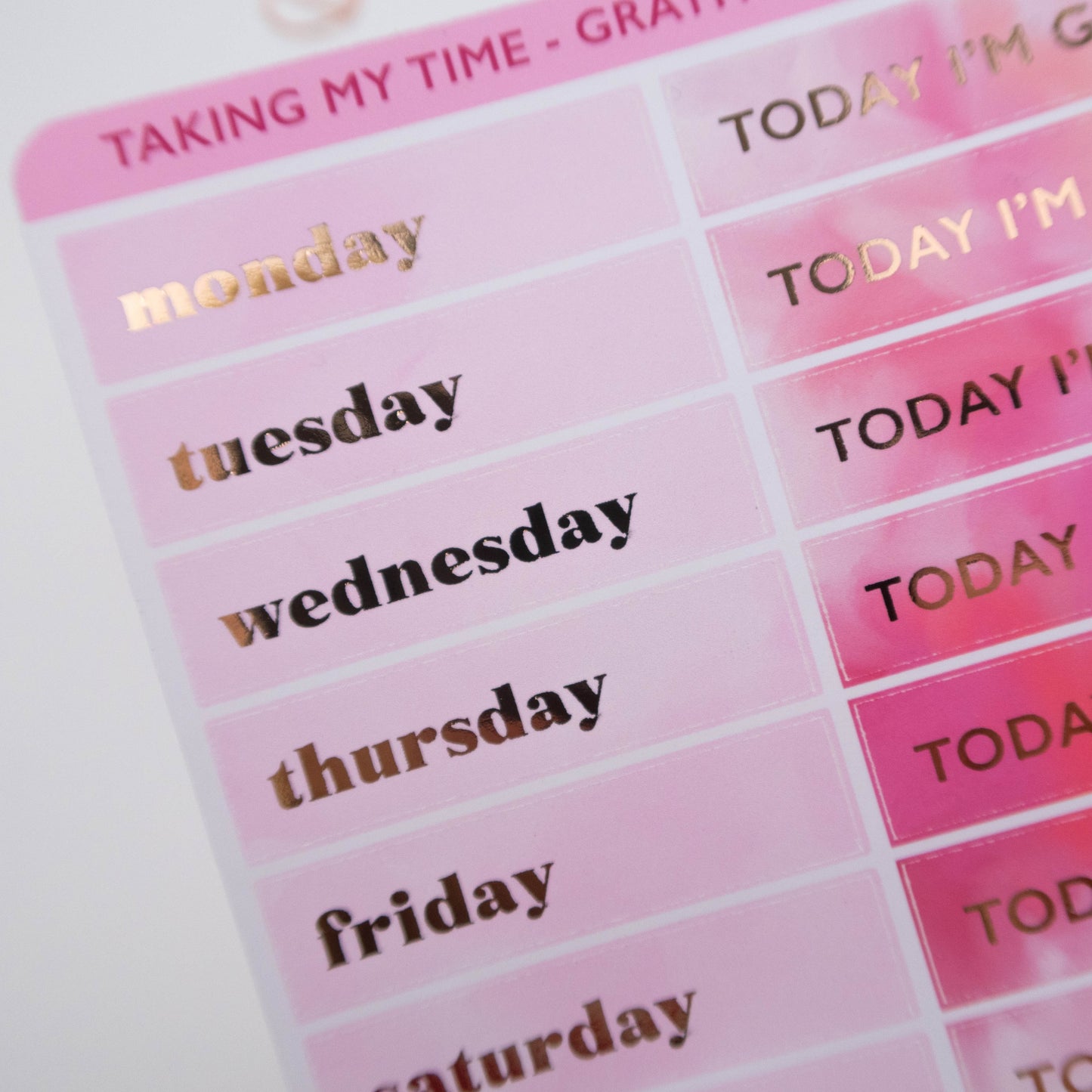 TAKING MY TIME GRATITUDE KIT