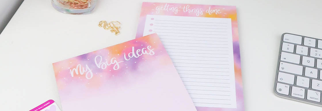 DAY PLANNER PADS, LISTS AND POSTCARDS