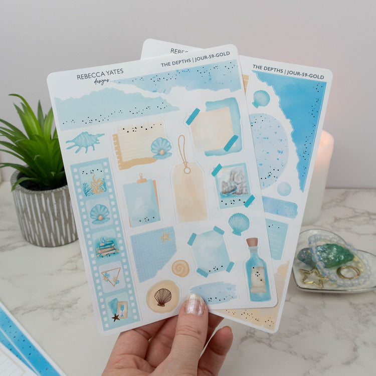THE DEPTHS - JOURNAL KIT - Rebecca Yates