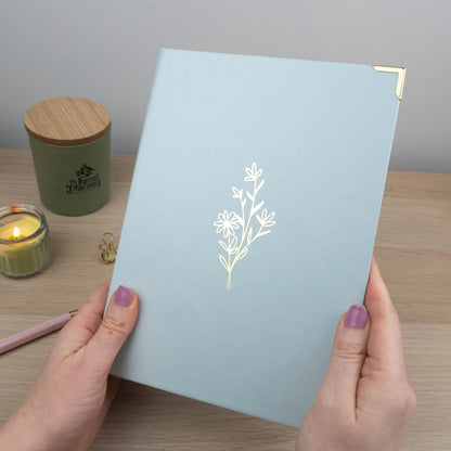 LIGHT SAGE GREEN STICKER STORAGE BINDER - Rebecca Yates