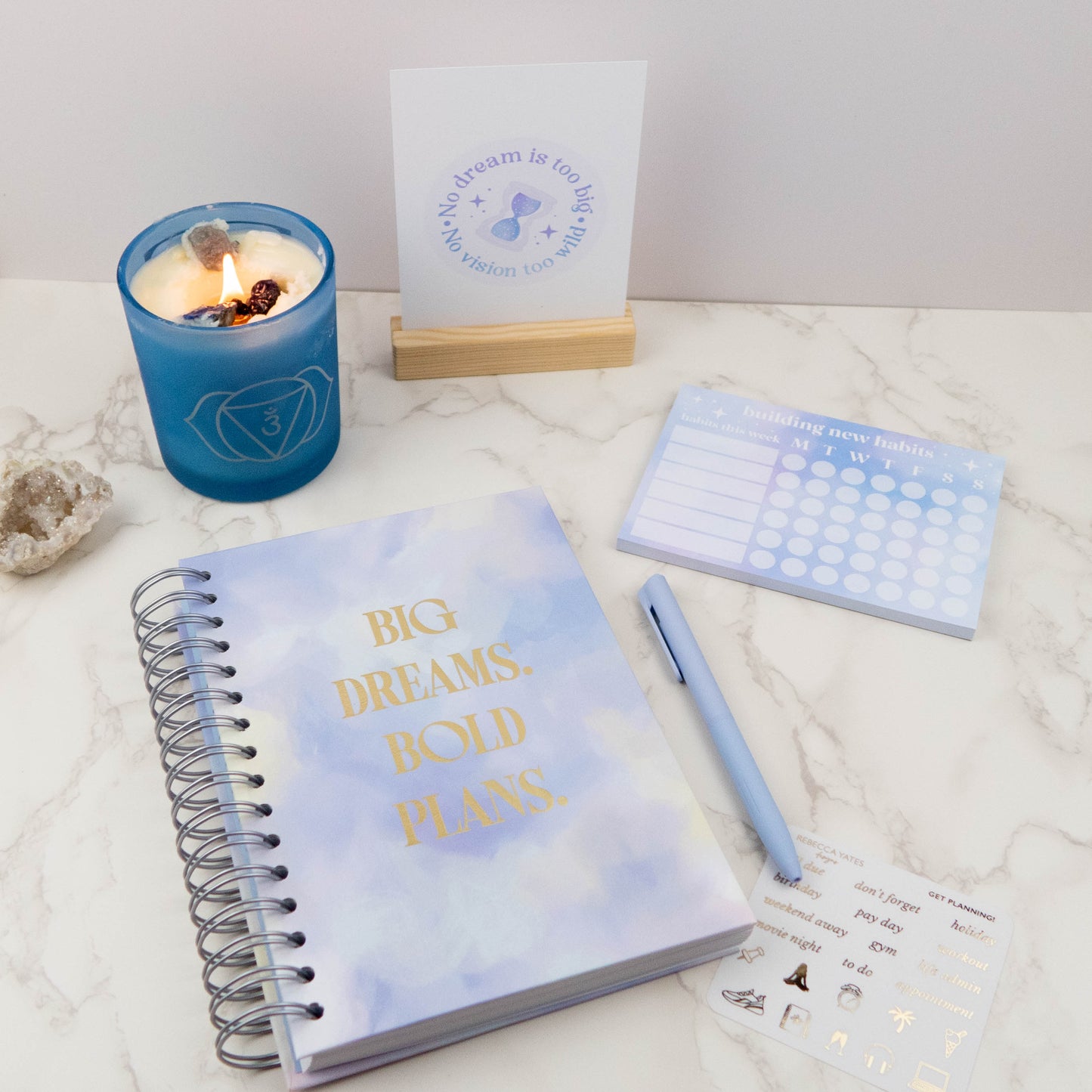 BIG DREAMS BOLD PLANS - GOAL PLANNER