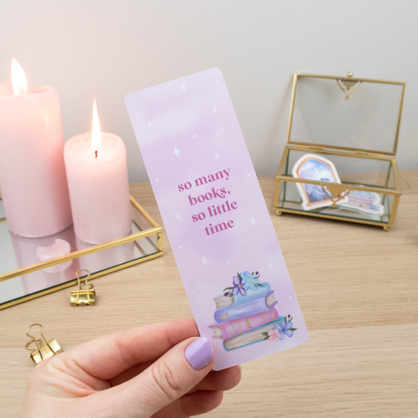 SO MANY FANTASY BOOKS... - BOOKMARK