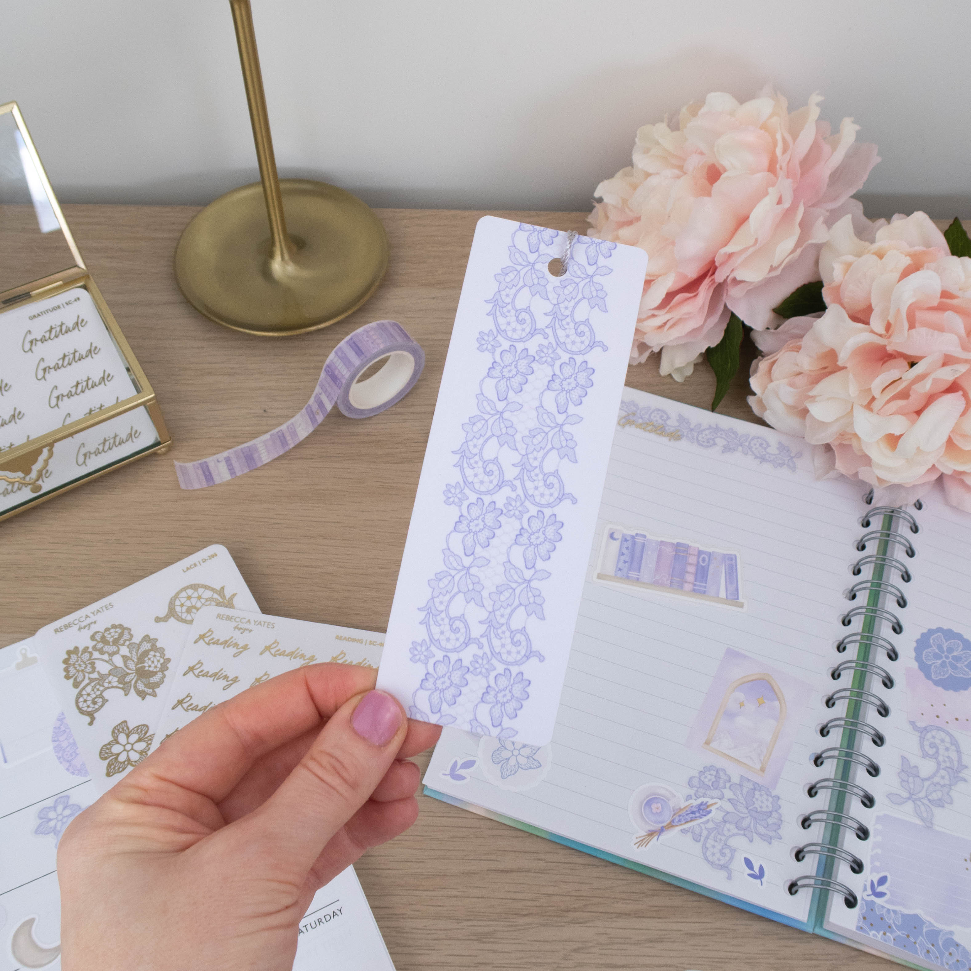 LACE - BOOKMARK - Rebecca Yates